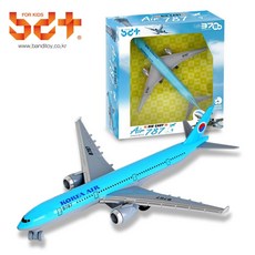 반디 다이캐스트 에어787 1개 비행기 여객기 공항 자동차 장난감 놀이 모형 크리스마스 선물 eun+808Tf