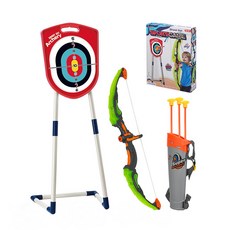 直立式弓箭鏢靶組(室內戶外皆適用) 兒童弓箭組 直立靶射箭 吸盤箭玩具, 1個