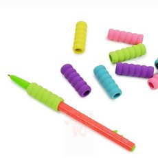 장유 애벌레 펜그립 세트 팬손잡이, 10p 파스텔