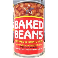 에이스 베이크드 빈스 400g X 24개 / 베이키드빈즈 강낭콩 61% 캔 통조림
