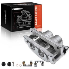 APremium 전면 디스크 브레이크 캘리퍼 조립체 및 브래킷 일부 Buick 쉐보레 Saab Isuzu GMC 모델 호환 엔클레이브 레이니어 트레일블레이저 EXT 트래버스 앰, Front Driver Side