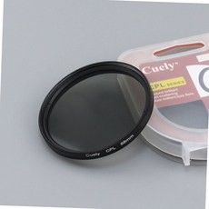 cuely cpl 편광 필터 58mm dslr 카메라 캠코더 렌즈 보호 카메라필터 카메라액세서리