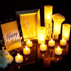 올댓세일 티라이트 LED티라이트, 옐로우