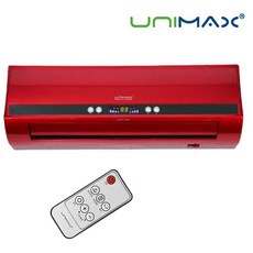 유니맥스929 리모컨 온풍기 벽걸이 세라믹 rkr56918ln, 단일