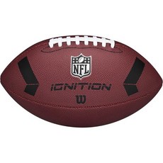 윌슨 NFL 점화 축구, NFL Ignition, Youth - Ages 12-14, Brown