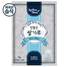 새롬푸드 습식 쌀가루, 1kg, 5개