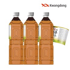 광동 V라인 옥수수 수염차 무라벨, 1.5L, 6개