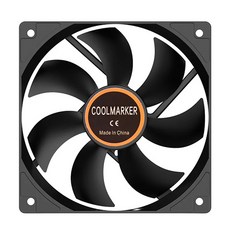 에버쿨 저소음 120mm 케이스 팬쿨러 2핀 25T CM-12025-2P CM-12025-2P