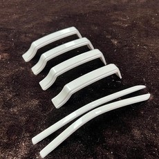 도랑가게 바이콕도어가드 차량용 전차종 흠집방지, 1개, [전차량 - 화이트] 6개 세트