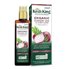 Kesh King Kesh King Onion Oil With Curry Leaves Helps maintain Hair thinning 100ml