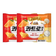 [냉장] 4가지 치즈의 황금비율 콰트로 치즈, 2개, 204g