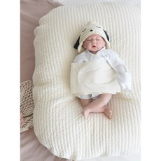 [제이앤제나] 허리에 무리없는 신생아부터 역류방지쿠션, 백수_내츄럴_뒷면순면(커버+솜23도)세트 백수_내츄럴_뒷면순면(커버+솜23도)세트