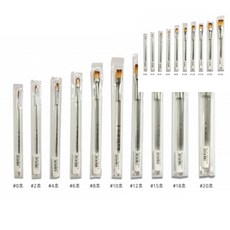 육땨 투명구성붓 950 0 평 미술붓 아크릴붓 그림붓