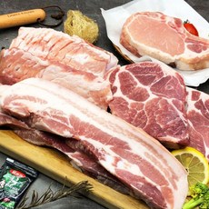 삼겹 오겹 목살 흑돼지 프리미엄 세트 2kg, 1개