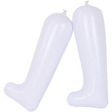 킬로플라이 12인치 풍선 부츠 셰이퍼 스트레처 36켤레 세트 화이트, White 3pairs