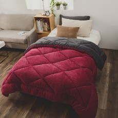 絲薇諾 法蘭絨/艾爾條紋暖絨被(真紅)