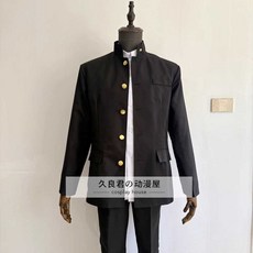 린타로 코스프레 의상 교복 세트 코스튬, 1개, 맞춤 여성