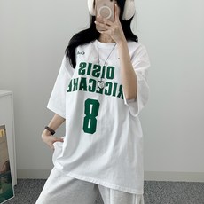 댄마샵 오아 오버핏 반팔 여성 줌바댄스복 상의 줌바댄스복 에어로빅복 힙합