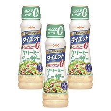 오일리오 크리미 시저 드레싱, 3개, 185ml