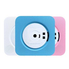 벽걸이 CD DVD플레이어 USB 블루투스 FM라디오 스탠드 겸용, 블루