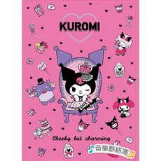 烏克時代 音樂聯絡簿 酷洛米 寶可夢 三麗鷗 Kuromi 兒童音樂玩具, 1個, Pink