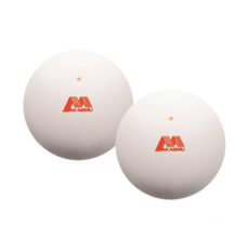 AKAEMU M-30000 軟式網球 中華軟網協會公認比賽球【美麗密碼】, 白色, 2個
