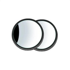 자동차 후방 거울 조절 사각지대, 1개, 4. 2pcs black