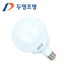 두영 LED 볼 전구 9.5W, 주광색, 2개