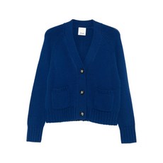 얼루드 패치 포켓 버튼 가디건