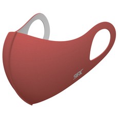 나인에프엑스 스포츠 데일리 페이스 마스크, 레드, 1개