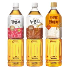 웅진 결명자 / 누룽지 / 현미 카무트 (1.5 PET 혼합 각각 1개씩)