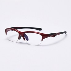 얼굴형에 맞는 가볍고 편한 스포츠안경테 자전거 라이딩낚시 등산 운전 안경, B_반테, C5