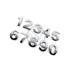 가고 입체 숫자 50mm 차량꾸미기이니셜숫자스티커, 1