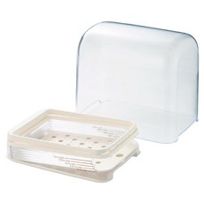 AKEBONO 曙產業 附蓋吐司切片器, 1組, 白色