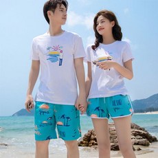 파랑 써니 묶음 은창 비치웨어 헬로 스윔 상하의 22871ea 1(ea)