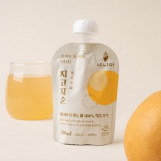 네니아 유기농 배 100% 착즙 주스 100ml x 5개