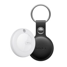 MiLi 輕巧迷你追蹤器，個性化皮套，精準定位，多色可選, 【安卓系統黑色皮套】, 1個