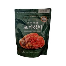 peacock 조선호텔 포기김치 냉장, 1kg, 1개