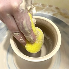 돕스 미술용습식스펀지 10개 공예스펀지 도자기스펀지 물감놀이스펀지 도예스펀지