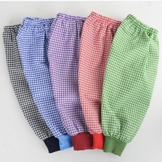 국산 체크무늬 팔토시(3켤레)/ 작업토시, 체크블랙(3켤레)