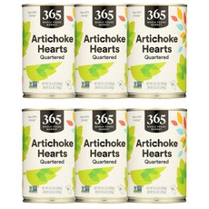365 홀푸드마켓 아티초크 하츠 쿼터드, 6개, 400g