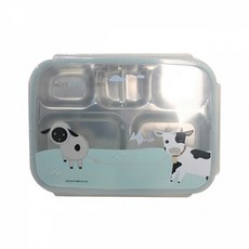 어린이용 스테인리스 식판 어린이집 5구 스텐 아동, 1개, 상세페이지 참조