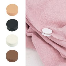 루베이 초경량 마그넷 고정핀 쾌적하고 질기다 다중레이어 강력 고정 히잡/베일/옷 조절, 혼색, 4개