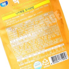 야외 캠핑 시판용 낙지볶음양념(푸른식품 120g) X2