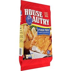 하우스 오트리 오리지널 바삭한 생선 튀김 가루 (2개 팩) 340 House Autry Original Crunchy Fish Breader (Pack of 2) 12 oz Bag, 1개