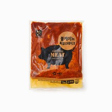 아워홈 행복한맛남 볼케이노 폭찹스테이크 돼지고기목심, 1개, 1kg