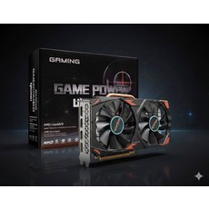 撼訊 AMD Radeon RX 580 顯示卡, CyberSLIM 大衛肯尼 RX580 8GB GDDR5 256Bit 顯示卡