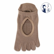 NicoFun 愛定做 3雙腳背簍空止滑瑜伽襪 淺口隱形襪 矽膠防滑室內襪 皮拉提斯襪 (女襪22-24.5cm)