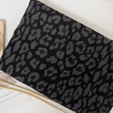 CRT 034 탐나요 순면 잔 골덴 원단 꽃 무늬 대폭 레오파트 천, 1개, 호피