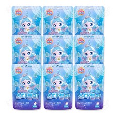 사뿐핑의 소다젤리, 9개, 50g, 소다맛